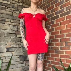 **SOLD** SHEIN Little red dress